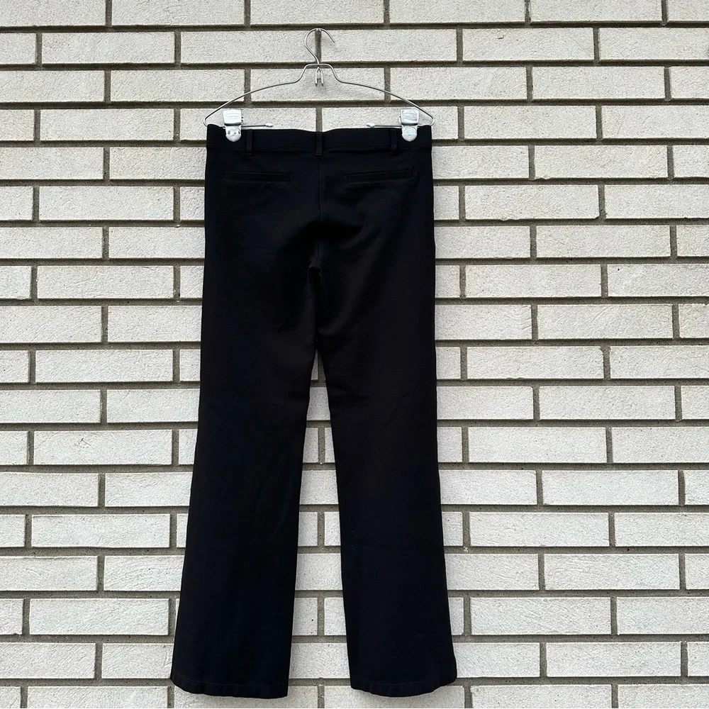 Betabrand Bootcut Dress Pant Yoga Pants Black Petite Ponte Stretch Office M - Picture 6 of 8